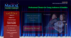 Desktop Screenshot of magicaltheatre.org